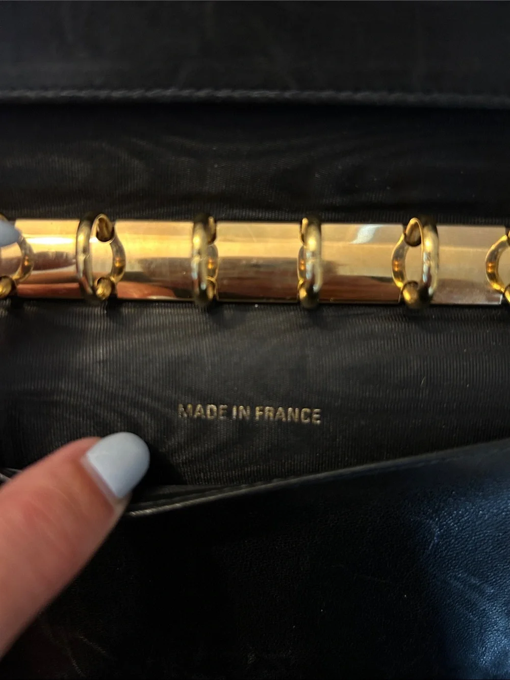 Chanel Black Patent Leather Agenda - Picture 8 of 10